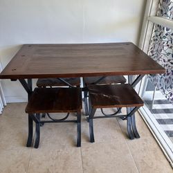 Small Wooden Table 
