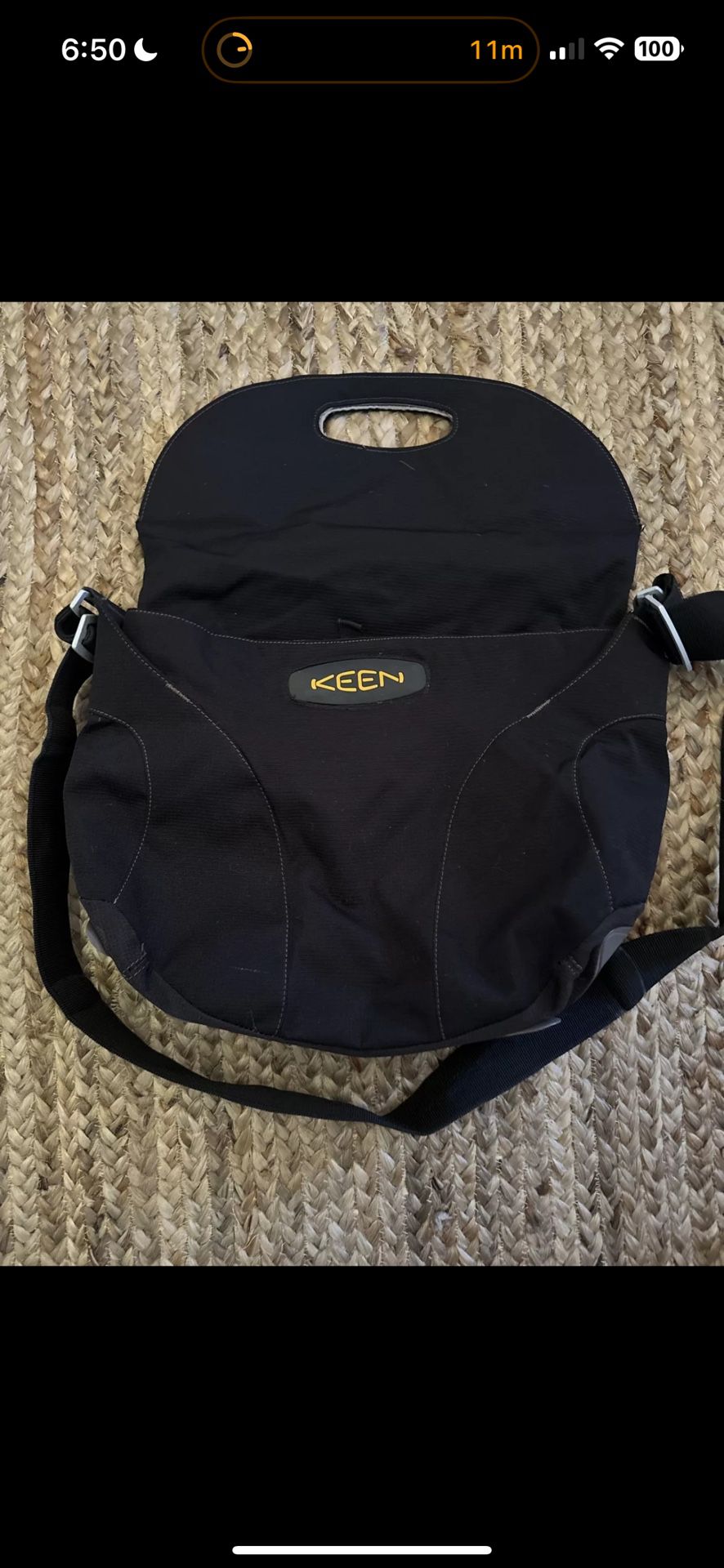 Keen Laptop Messenger Bag Weather Proof Cross Body Bag Rubber Bottom