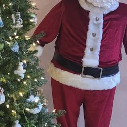 5 Foot tall Santa and Snowman.