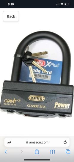 Abus Look And Chain