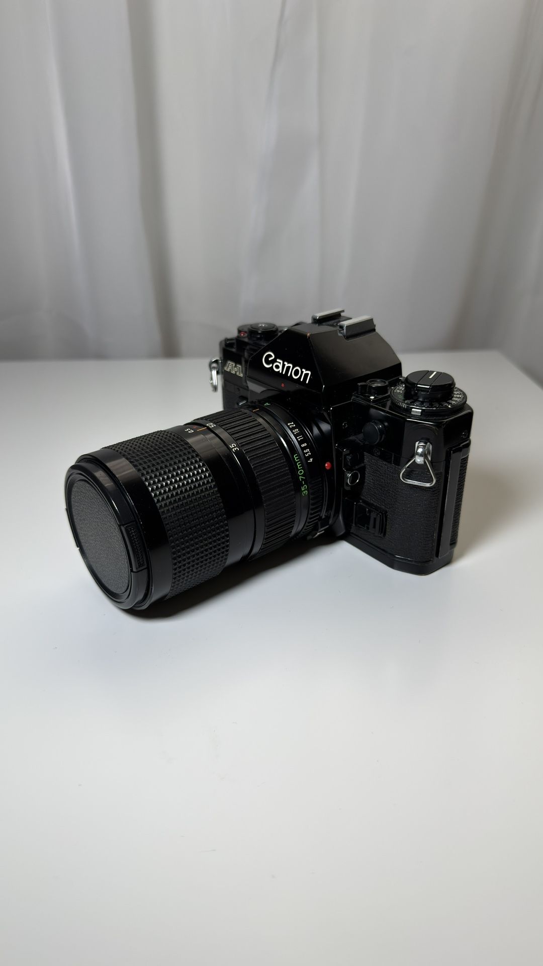 Canon A-1 Film Camera + FD 35-70mm f/4 Lens