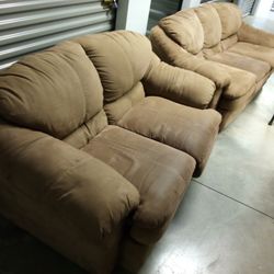Brown Sectional 