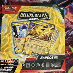 Pokemon league Battle Deck Zapdos EX