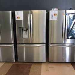 Lg French Door In Door Ultra Capacity Refrigerator With Dual Ice Maker 🧊  AND  Water Dispenser 💥💥  MB