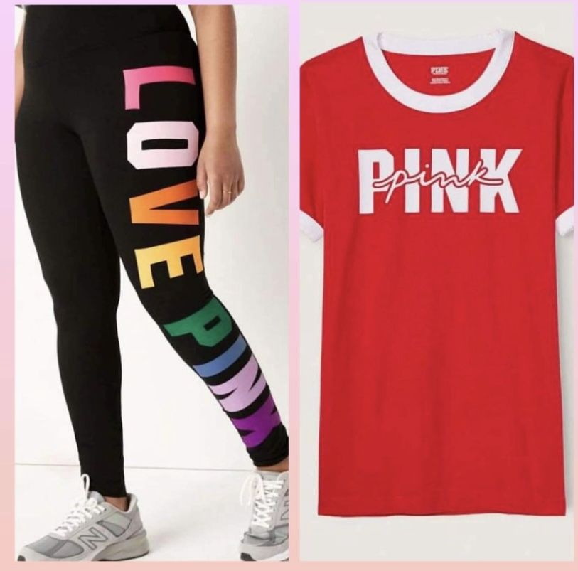 Victoria Secret New Leggings And Shirt