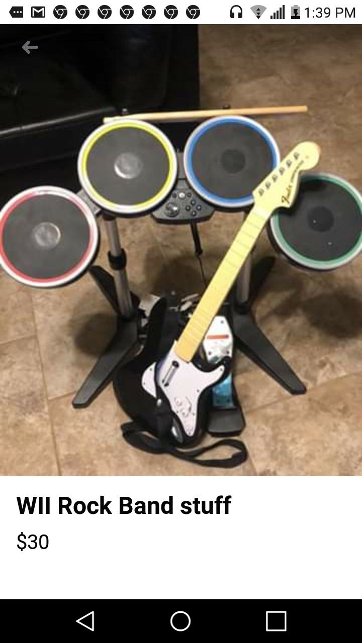 Wii band Drum set