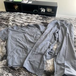 Women’s Top And Bottom Scrubs Set