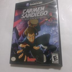 Nintendo GameCube Game Carmen Sandiego The Secret Of The Stolen Drums Used
