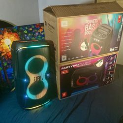JBL PartyBox 120 - 160W Bluetooth Portable Party Speaker | LED Light Show | Mic & Guitar Inputs | Bass Boost