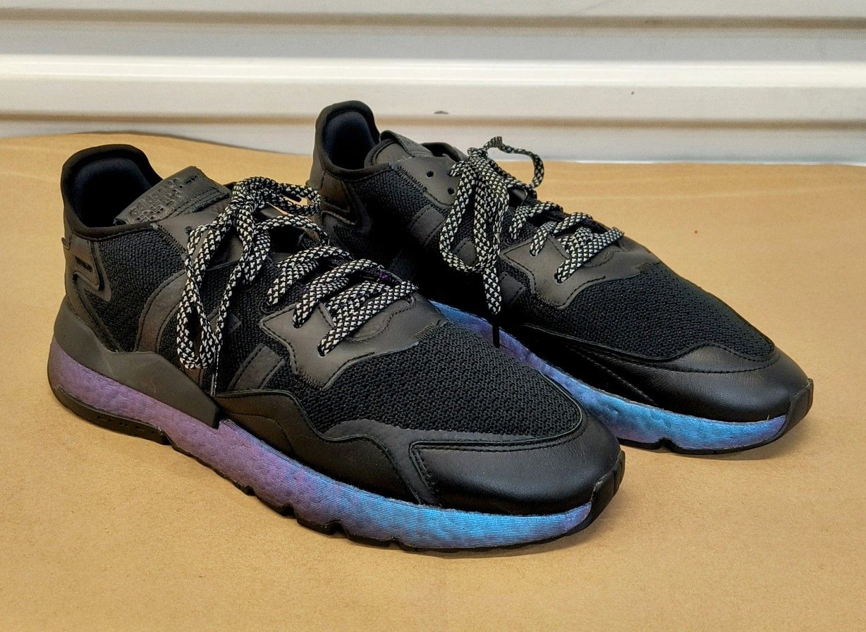 Adidas Night Jogger FV3615.
Genuine. Size 13. VG Condition.