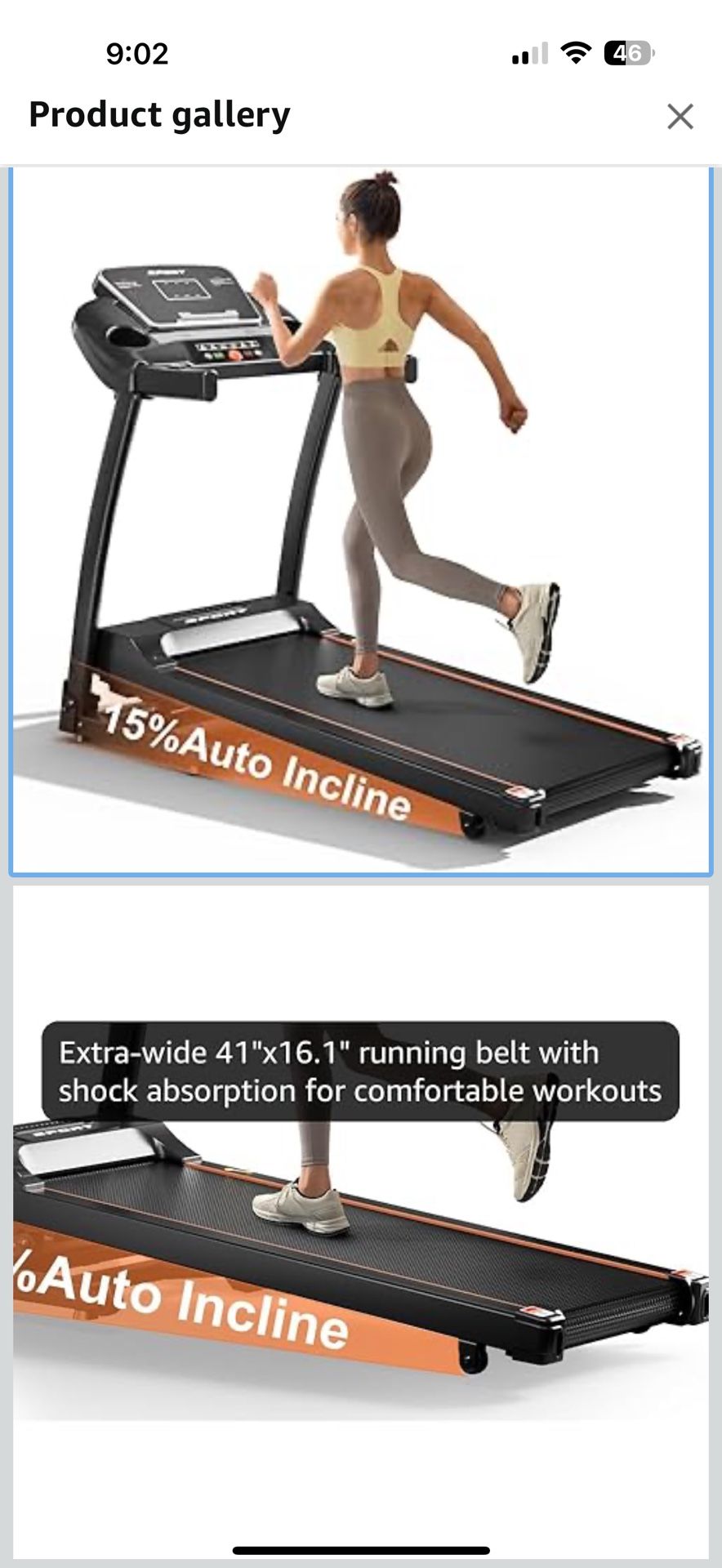 New Treadmill LIJIUJIA as seen on Amazon