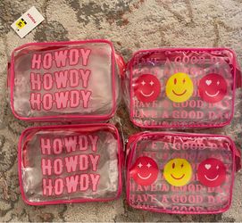 Brand new/never used makeup, travel bag