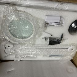 New 10x Magnifier Lamp With Stand And Desk Clamp