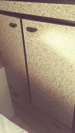 Nice Armoire with Matching Nightstand $125.