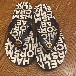 On Hold!!💕Authentic Michael Kors Black Sandals Size 6