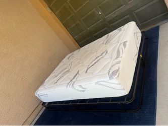(Delivery Available) Full Sized Bed Mattress + Frame