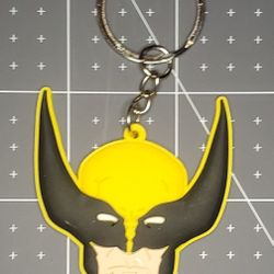 Wolverine Face Keychain