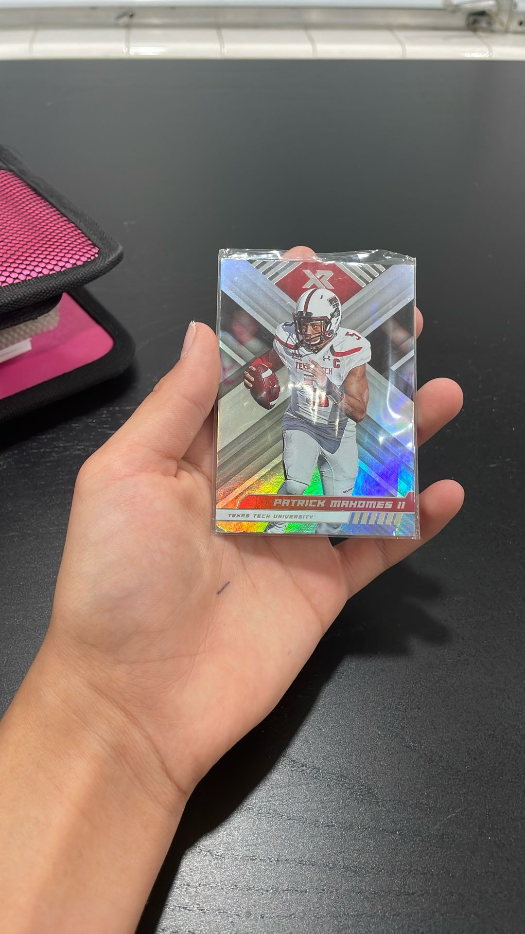 Patrick Mahomes College Card