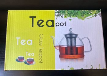 Glass teapot