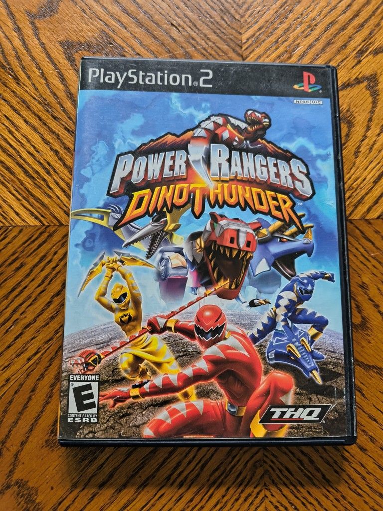 Power Rangers Dino Thunder (Sony PlayStation 2, 2004) – Complete CIB