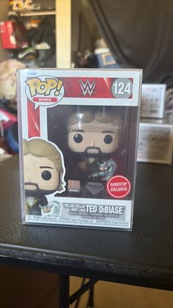Funko Pop WWE Ted DiBiase #124 GameStop Exclusive