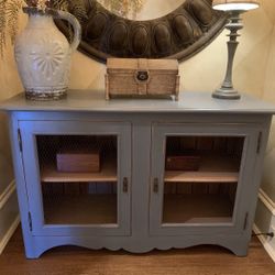 French blue Entry Table