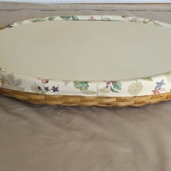 Longaberger Oval Serving Basket Set