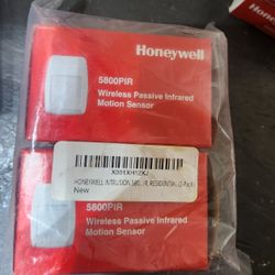 Brand New "2"  Honeywell 5800PIR-RES Wireless PIR, Pet Immune Motion Sensor