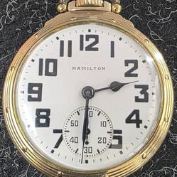 1946 Hamilton 992B Pocket Watch