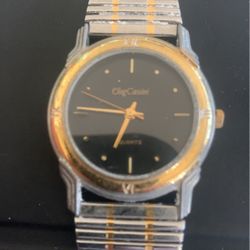 Oleg Cassini Black Gold Men’s Watch