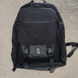 Chrome Black Commuter Backpack