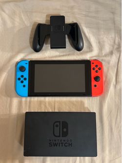 Nintendo switch with controller