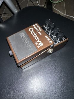 BOSS OC-5 Octave Pedal – Modern/Vintage Bass & Guitar Octave Effects