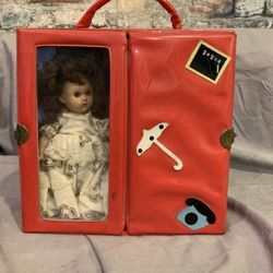 Vintage Ginny Doll With Brownie Uniform