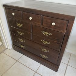 Solid Wood Dresser