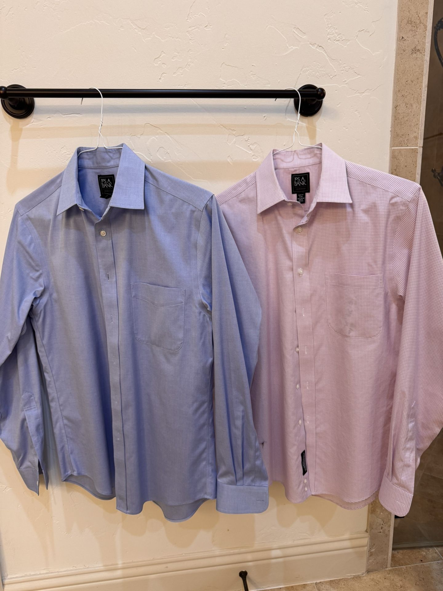 JoS A Banks Young Men’s Dress Shirts , 15/34 Slim Fit