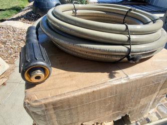 MorFlex 1/4" New /Series 3700 psi Pressure Washer Hose 25'