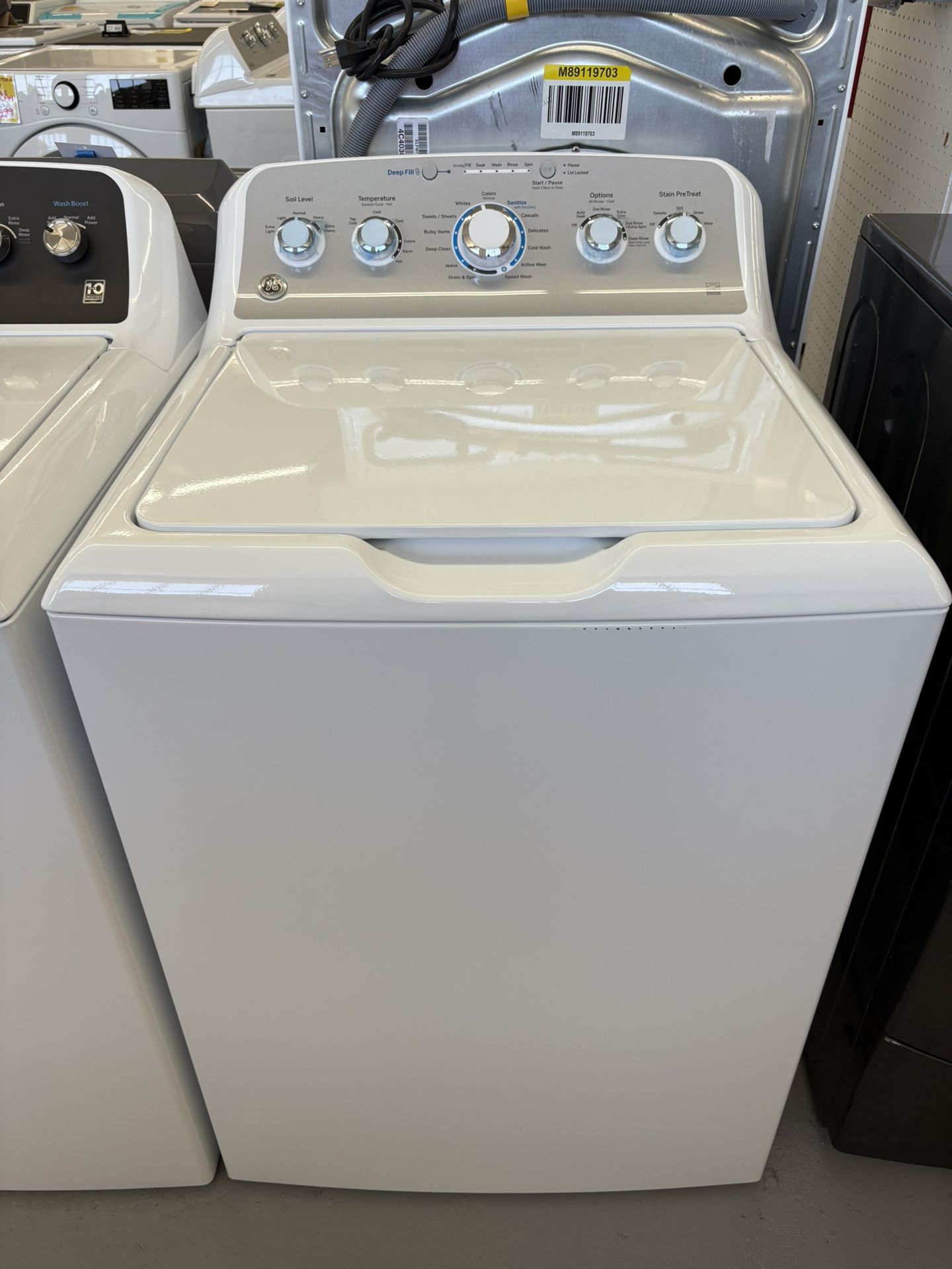 Ge 4.6 Cu Ft Capacity Washer