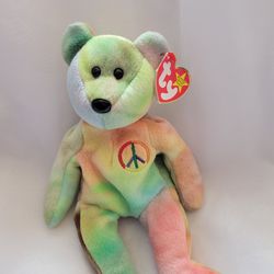 1996 Peace Bear Beanie Baby