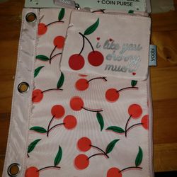 NEW ZIP CASE AND COIN PURSE