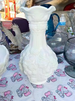 Vintage milk glass