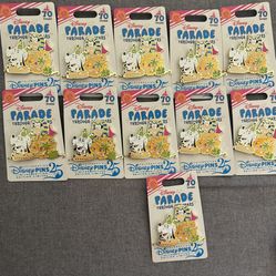 Disney Parade Through The Years Pin