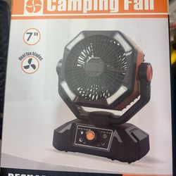 Chargeable Fan Camping Outdoors 