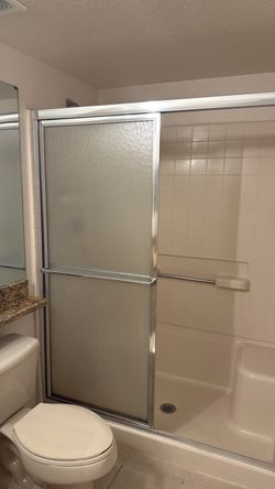 Shower door