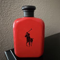 Ralph Lauren Polo red Eau De Toilette 4.2oz  About 95% Full