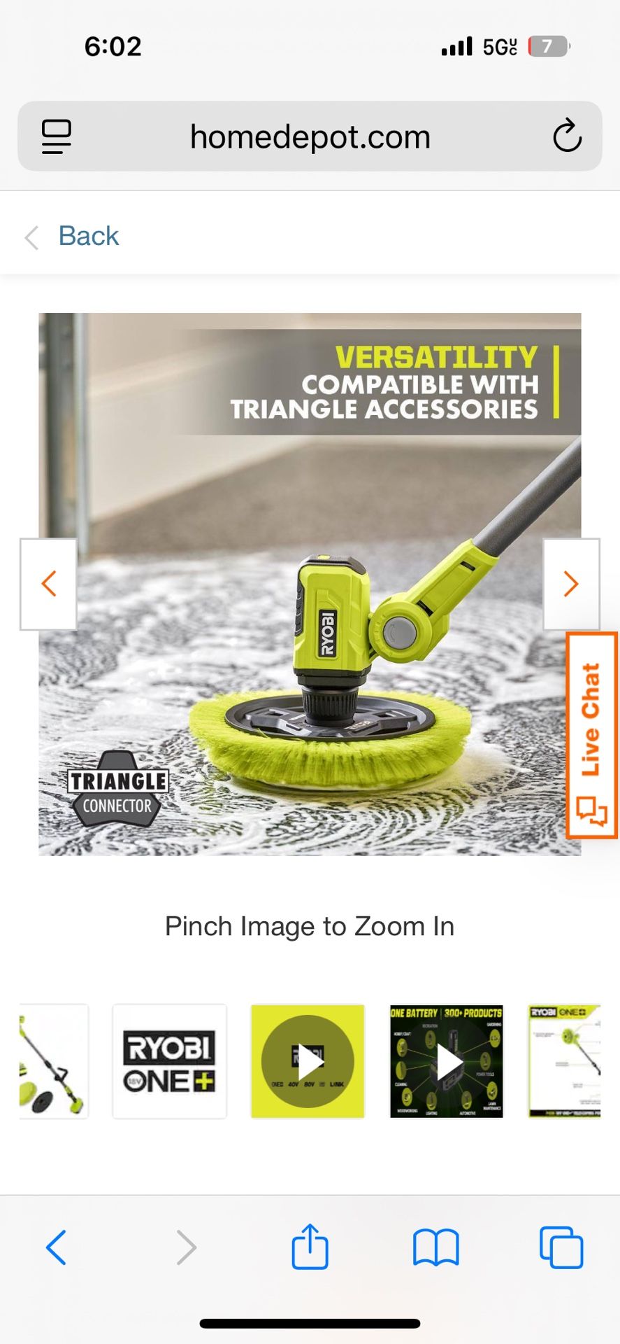 Industrial floor scrubber