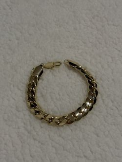 Cuban Gold Plated  Bracelet 
