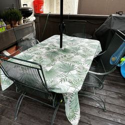 Iron Dining Set 