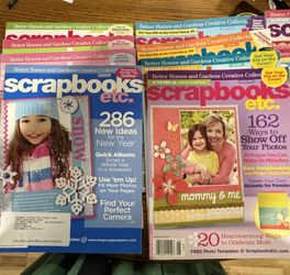 11 Scrapbook Magazines 