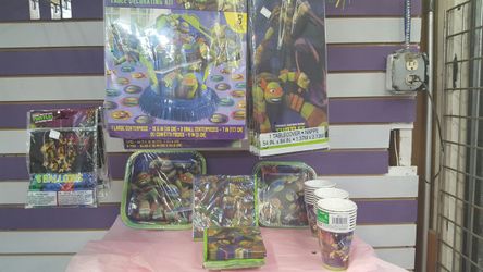 Ninja turtle birthday party decor